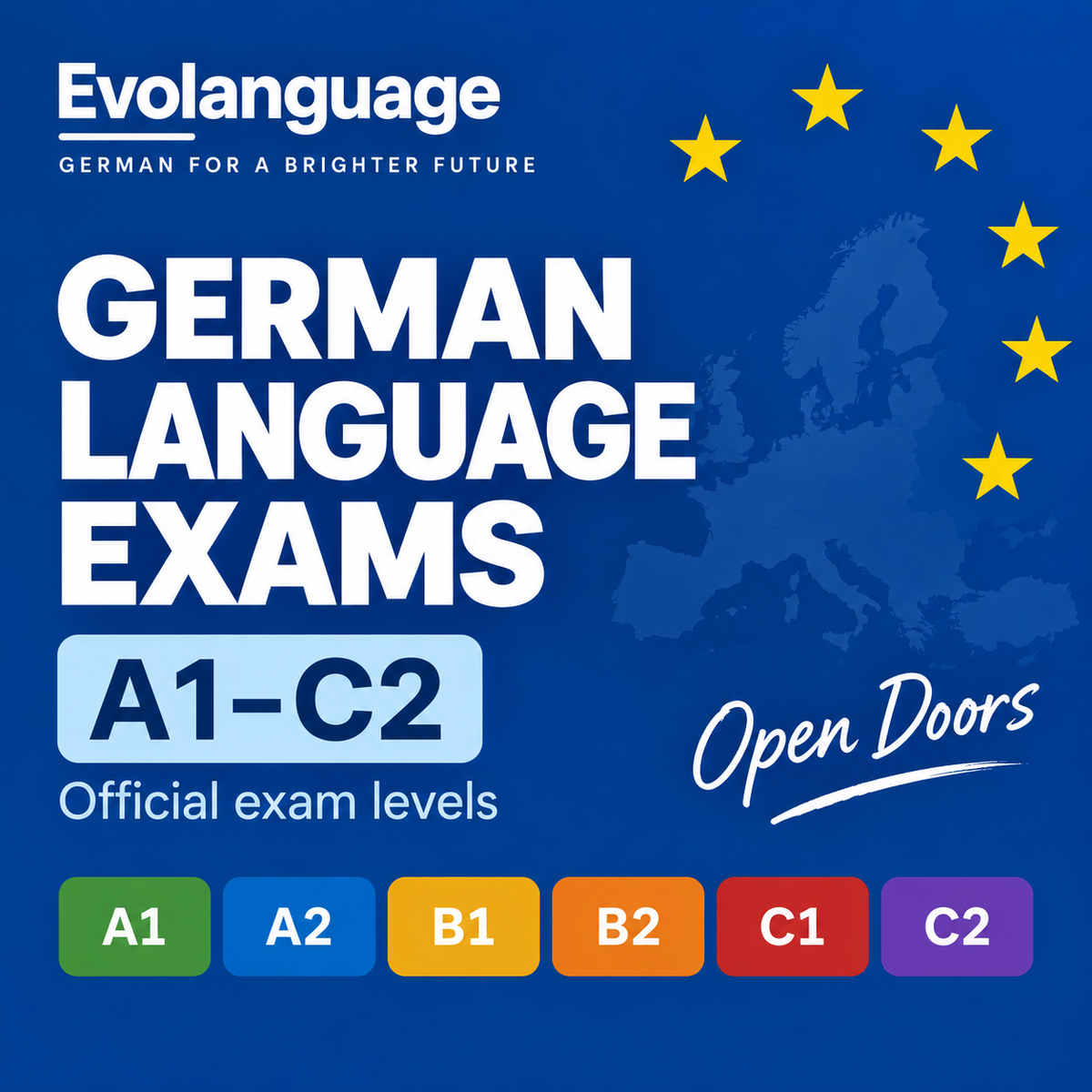 GERMAN LANGUAGE EXAMS: LIVE or ONLINE