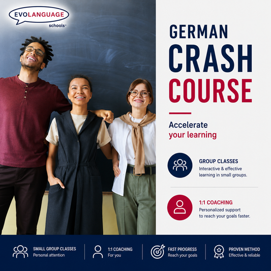 SUPER INTENSIVE GERMAN CRASH COURSE