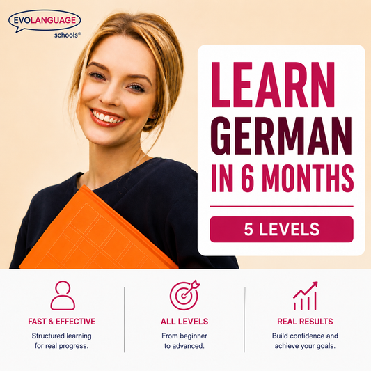 6 MONTHS GERMAN COURSE -40%