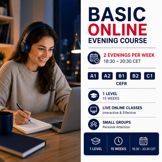 KURS WIECZOROWY `BASIC` ONLINE - 2 wieczory w tygodniu