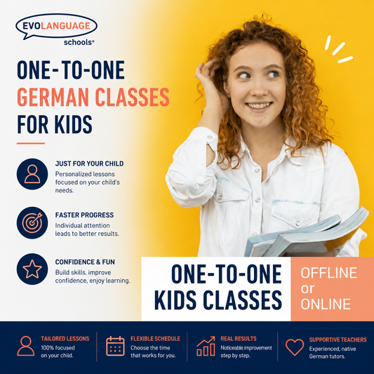 GERMAN FOR KIDS: PRIVATE LESSONS