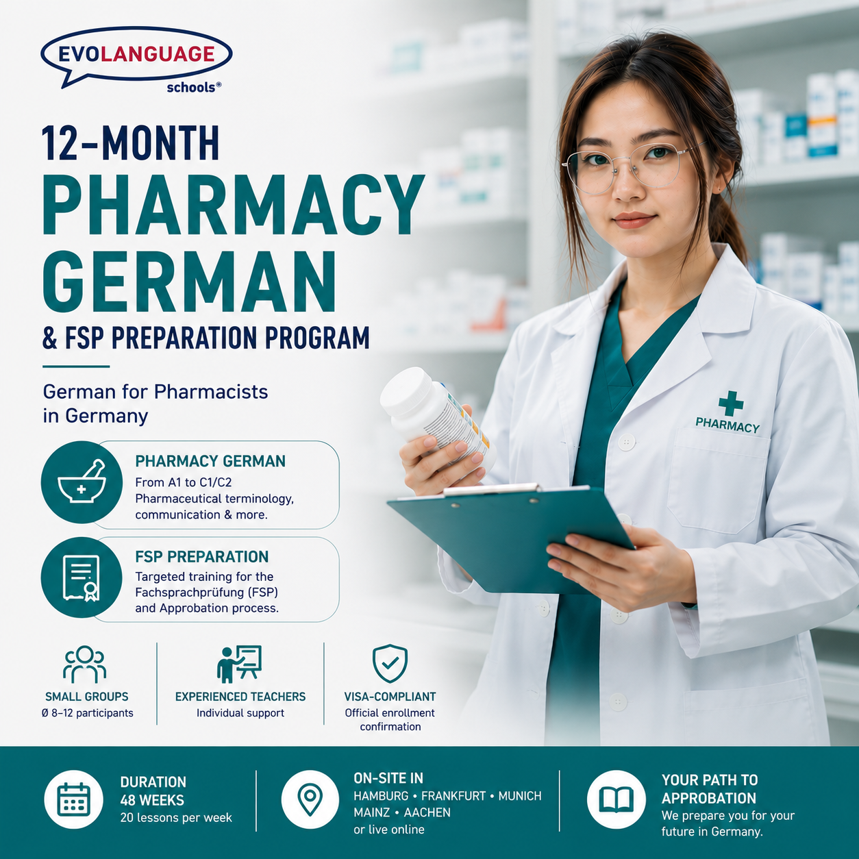 12 MONTHS PHARMACIST PROGRAM