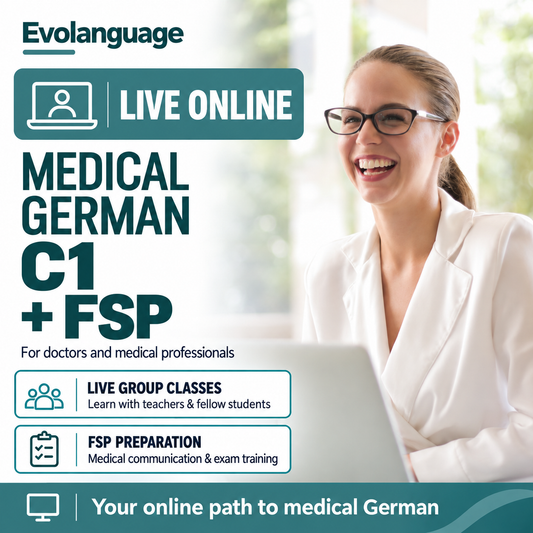 C1 MEDICAL GERMAN & FSP PREP ONLINE