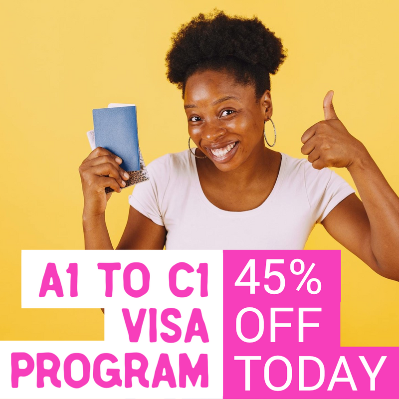 A1 TO C1 VISA COURSE: -45%