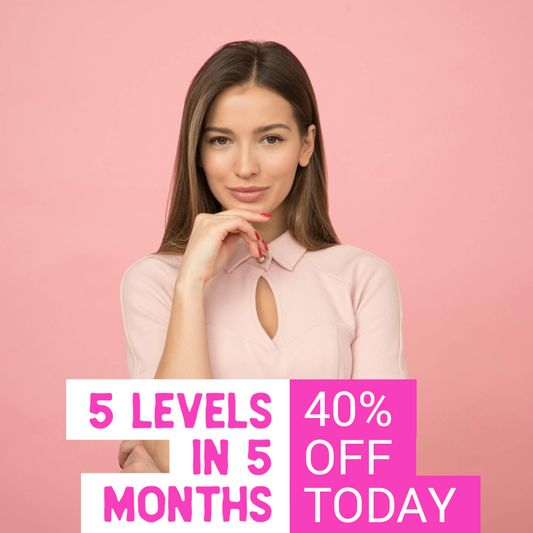 5 Levels in 5 months - 40%