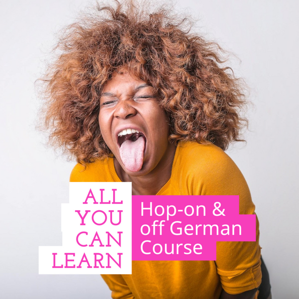 ALL YOU CAN LEARN GERMAN COURSE: 40% OFF